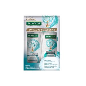 Shampoo 350ml + Condicionador 350ml Palmolive SOS Cuidados Especiais Hydrate 1un