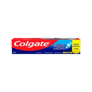Creme Dental Colgate Máxima Proteção Anticáries 120g