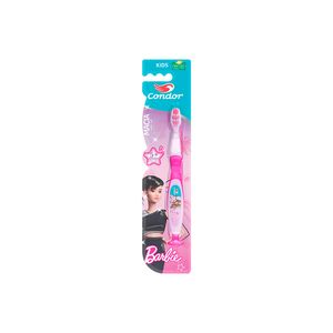 Escova Dental Condor 5 + Kids Barbie 1un