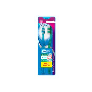 Escova Dental Sorriso Classic Tripla com 2 un