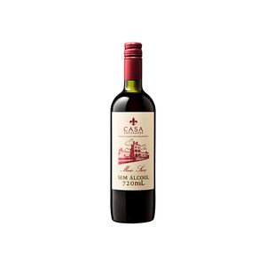 Fermentado De Uva Casa Novaronne Sem Álcool Demi Sec 720ml