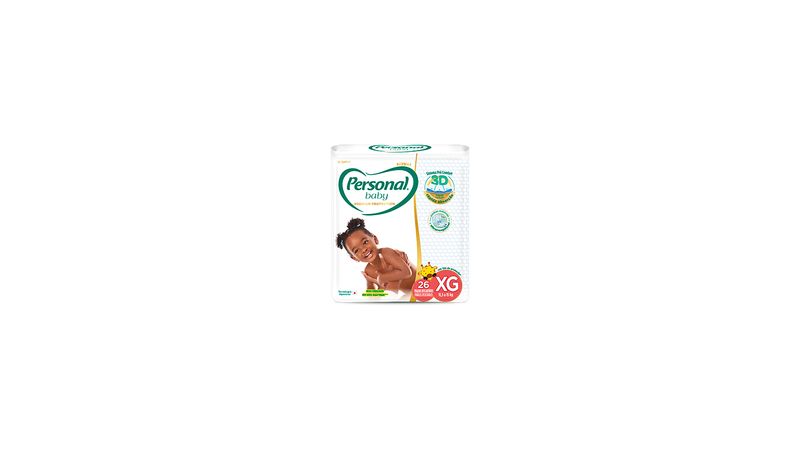 Fralda Premium Protection Tamanho Xg Personal Baby 26Un