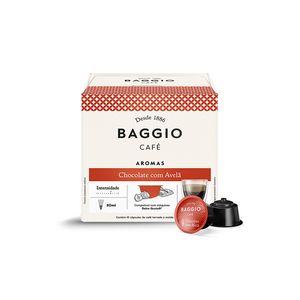 Café Baggio Aromas Chocolate com Avelã com 10 Cápsulas 40g