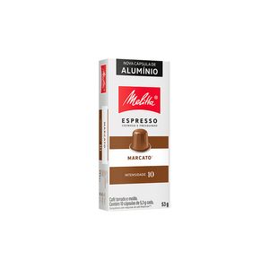 Café Melitta Marcato Intensidade 8 Marcato com 10 Cápsulas 53g