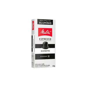 Café Melitta Intensidade 11 Ristretto com 10 Cápsulas 53g