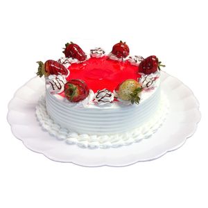 Bolo Confeitado de Morango 1 Unidade 1,133kg