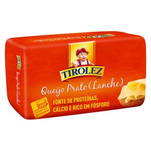 Queijo Prato Tirolez Lanche 1 Unidade 384g