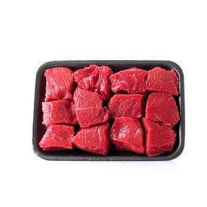 Miolo de Alcatra Bovino Cubos Bandeja 1 Unidade 515g