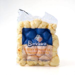 Queijo Mussarela Bandeira Nozinho Condimentado 1 Unidade 309g
