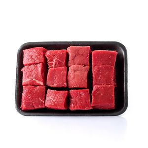Coxão Mole Bovino Cubos Bandeja 1 Unidade 515g