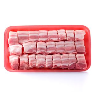 Panceta Suína Cubos Bandeja 1 Unidade 618g