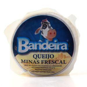Queijo Minas Bandeira Frescal Pote 1 Unidade 500g