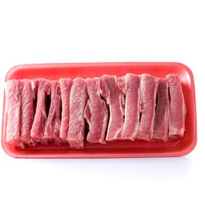 Costelinha Suína Pedaço Tira Bandeja 1 Unidade 670g