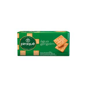 Biscoito Piraque Água/Gergelim 215g