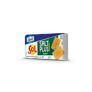 Biscoito Sol Salt Plus Original 360g