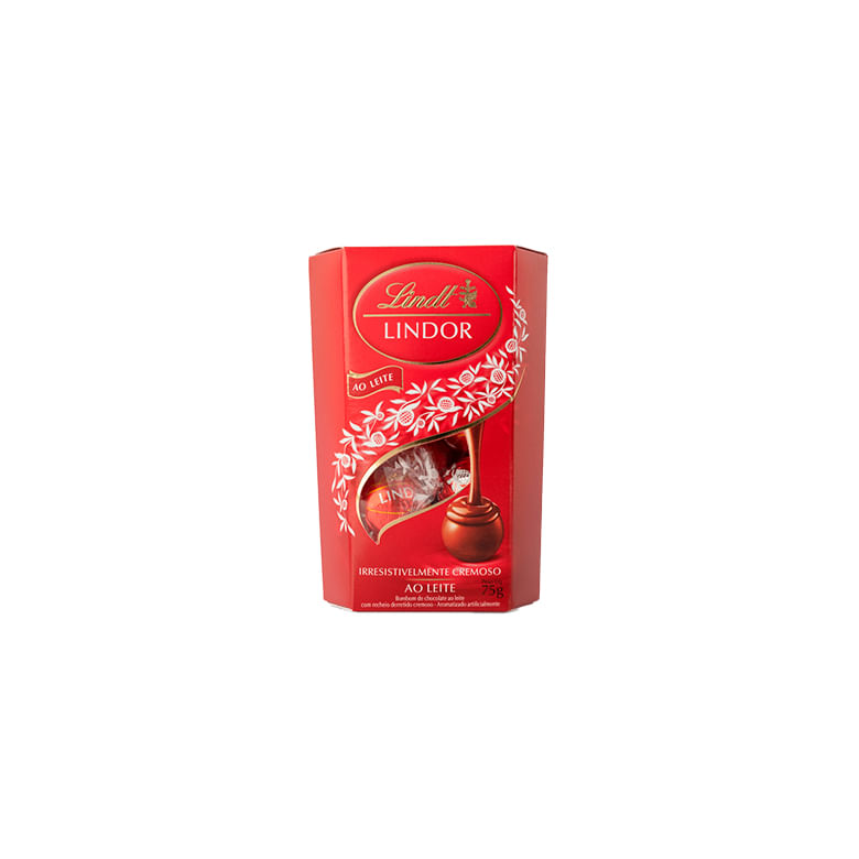 Bombom Lindt Lindor Ao Leite 75g Covabra 3391