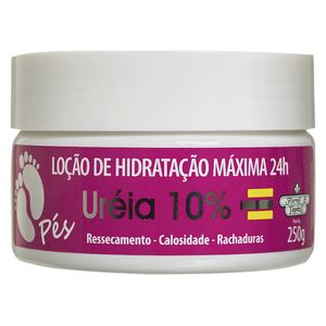 Loção Hidratante Flores & Vegetais Desodorante Ureia 10% para Pés 250g