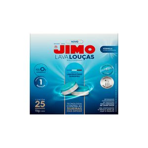 Lava Louças Jimo Pastilha Multicamadas com 25un