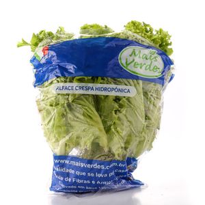 Alface Mais Verdes Crespa Hidropônico Unidade