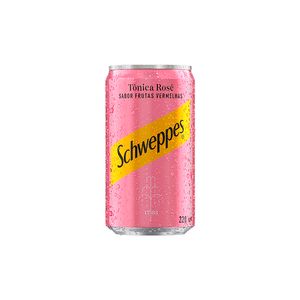 Água Tônica Schweppes Frutas Vermelhas Lata 220ml