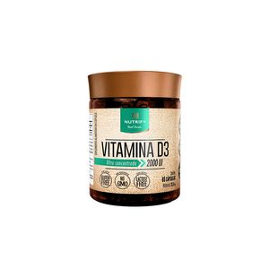 Vitamina Nutrify D3 Ultra Concentrada 2000UI 60 Cápsulas un