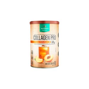 Colágeno Nutrify Pro Hidrolisado 18g Chá Mate com Pessego 450g