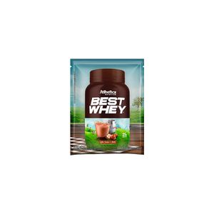 Suplemento Alimentar Atlhetica Best Whey 25g Protein Leite Cacau & Avelã 40g