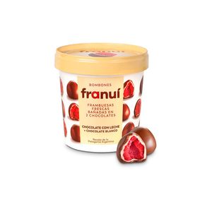 Bombom Franuí Congelado Framboesa Chocolate ao Leite 150g
