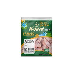 Coxinha da Asa de Frango Korin Boa Pedida Congelada Pacote Iqf 700g