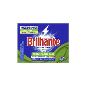 Lava Roupas BrilhanteHigiene Total 800g