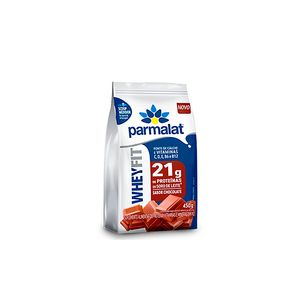 Suplemento Alimentar Parmalat Whey Fit 21g de Proteína Chocolate 450g