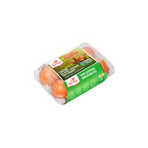 Ovos Caipira Label Rouge Orgânico Caixa com 6 Unidades