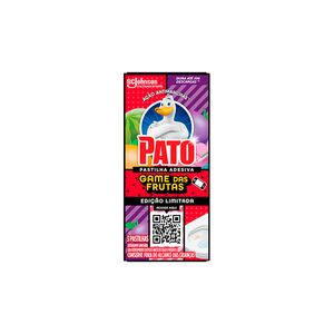 Detergente Sanitário Pato Pastilha Adesiva Game das Frutas Edição Limitada 3un