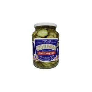 Pepino Gentleman Fatiado Agridoce 300g