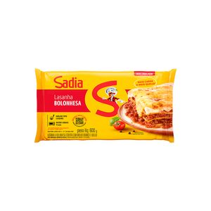 Lasanha Sadia Bolonhesa 600g