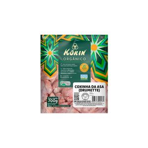 Coxinha da Asa de Frango Korin Orgânico Congelado Pacote Iqf 700g