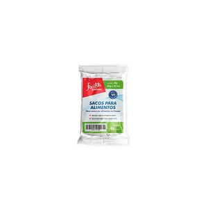 Saco para Alimento Facilita & Pronto Puxa Fácil 3kg 50un