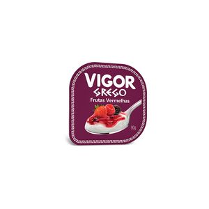 Iogurte Vigor Grego Frutas Vermelhas 90g