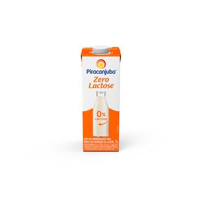 Leite Piracanjuba Semi Desnatado Zero Lactose 1l
