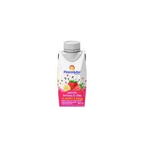 Bebida Láctea Piracanjuba Quinoa, Morango e Banana 200ml