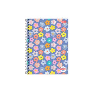 Caderno Universitário Tilibra Capa Dura Pepper Feminino 20 Matérias 320 Folhas un