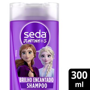 Shampoo para Cabelos Seda Juntinho Frozen Brilho Encantado 300ml