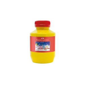 Tinta Guache Faber Castell Amarelo 250ml