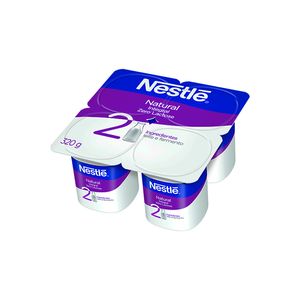 Iogurte Nestlé Natural Integral Zero Lactose Bandeja 320g