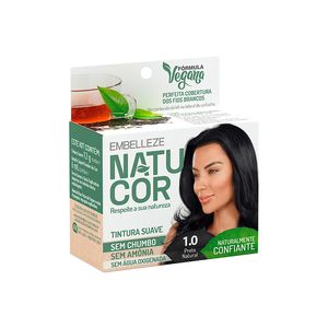 Tintura Natucor Suave Preto Natural 1.0 un