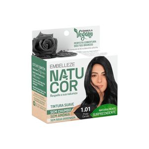 Tintura Natucor Suave Preto Azulado 1.7 un
