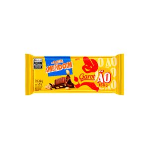 Chocolate Garotão Tablete ao Leite com Amendoim 150g