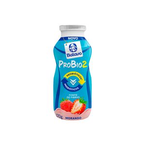 Iogurte Batavo Probio2 Parcialmente Desnatado Morango 170g