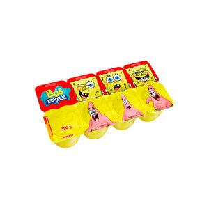 Petit Suisse Bob Esponja Morango + Banana 320g