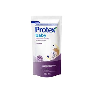 Sabonete Líquido Protex Baby Da Cabeça aos Pés Lavanda Refil 200ml